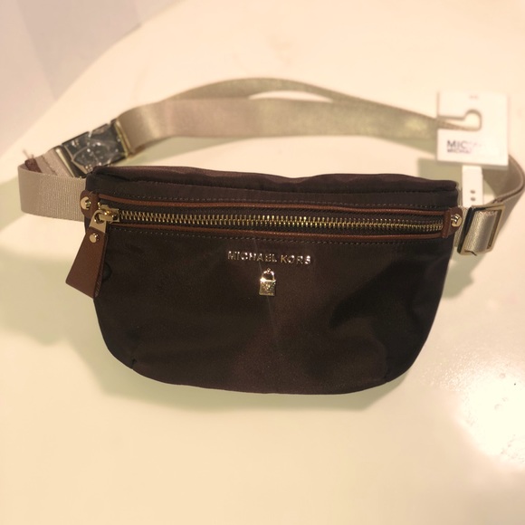 Brown Michael Kors Nylon Fanny Pack - Picture 3 of 5